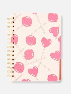 A5-Notizbuch Mit Lutscherdesign