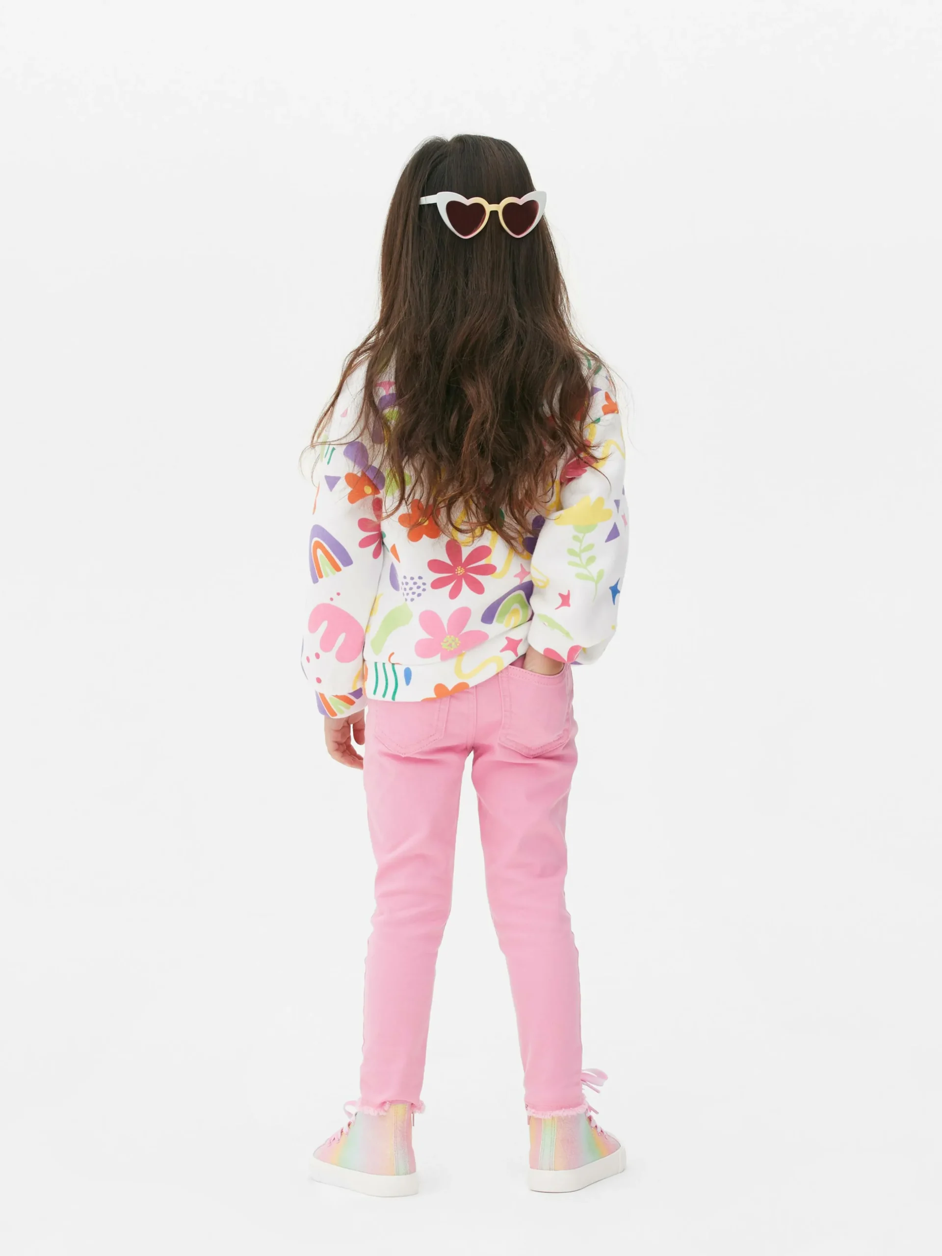 Ausgefranste Jeggings