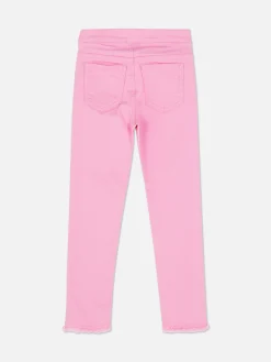 Ausgefranste Jeggings
