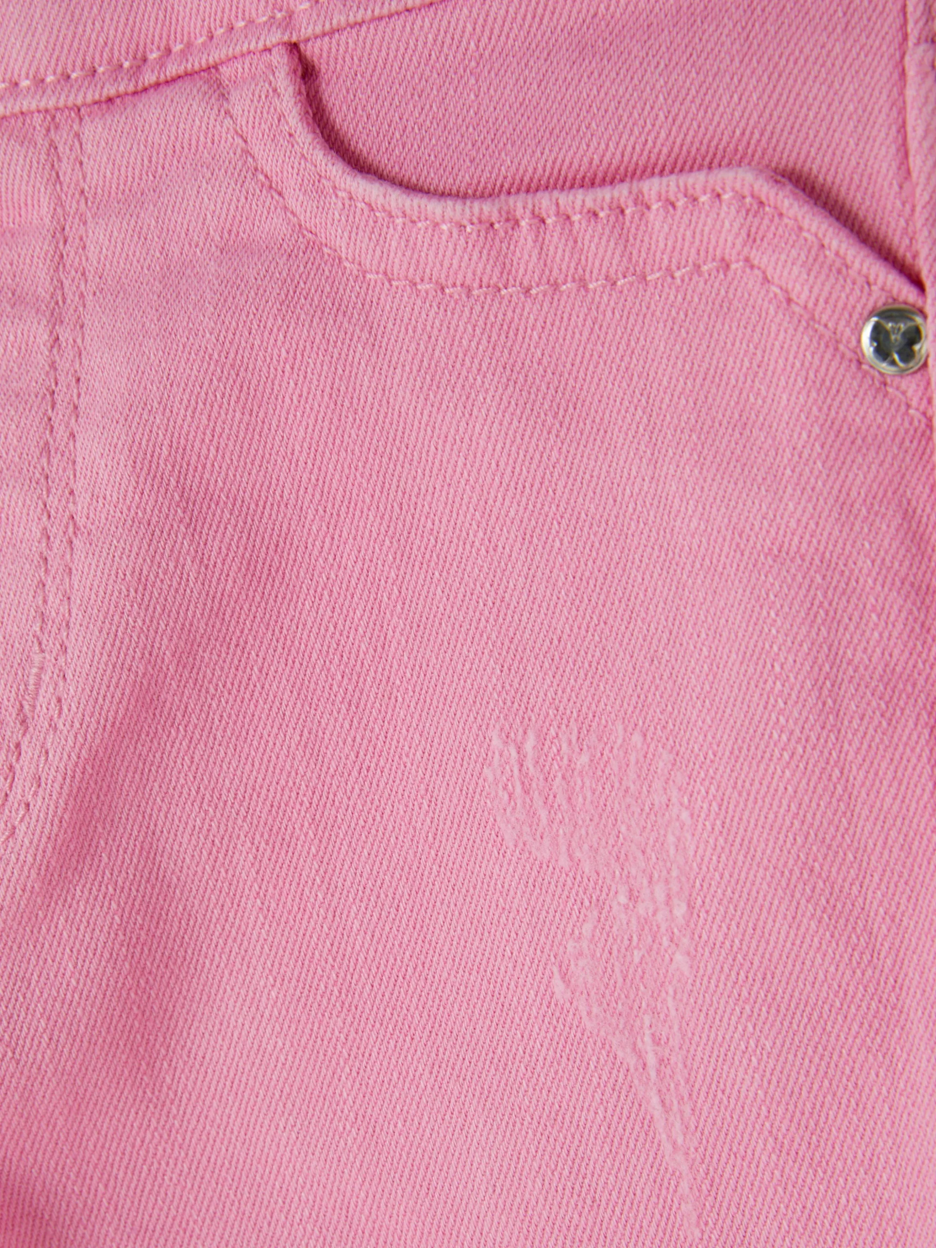 Ausgefranste Jeggings