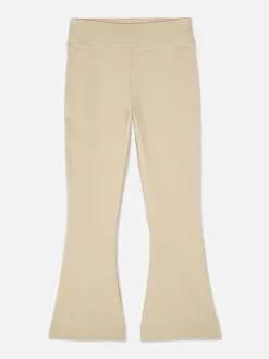 Ausgestellte Jersey-Leggings