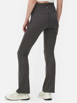 Ausgestellte Yoga-Leggings Mit V-Taille