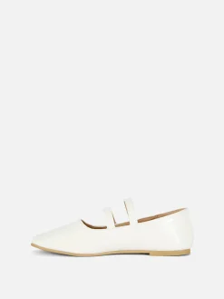 Ballerinas Mit Doppelriemchen