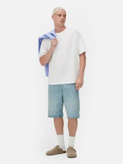 Baumwoll-T-Shirt In Lässiger Passform