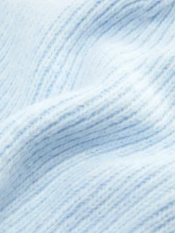 Beanie Aus Rippstrick