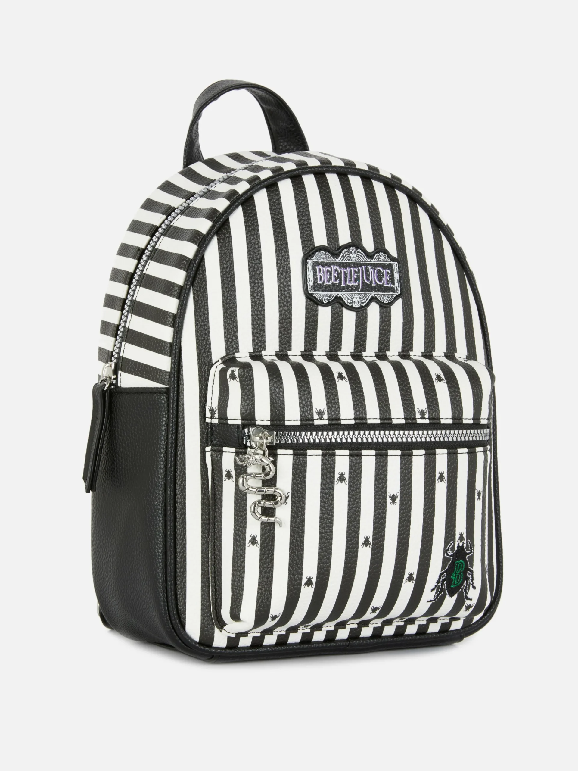 „Beetlejuice“ Rucksack Mit Logo