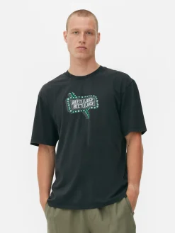 „Beetlejuice“ T-Shirt In Verwaschener Optik