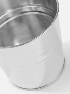 Übertopf In Metallic-Optik