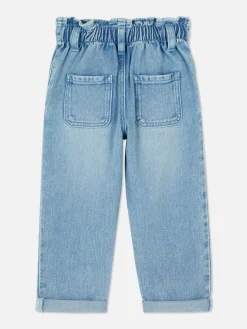 Bestickte Denim-Jeans Mit Herzmotiv