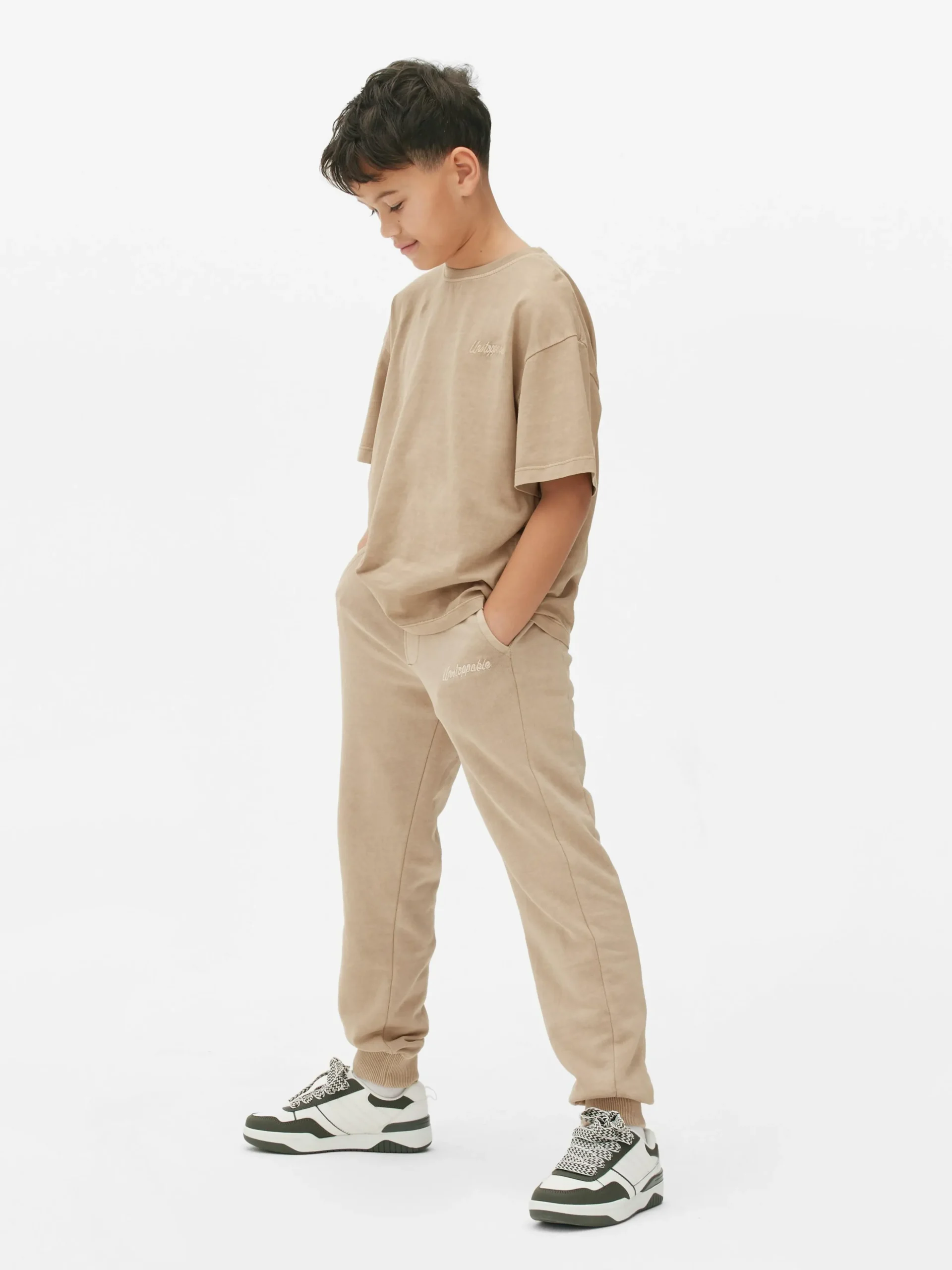 Besticktes, Kurzärmeliges T-Shirt (Teeny Boys)