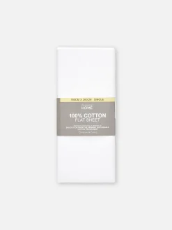 Bettlaken Aus Baumwolle, Einzelbett