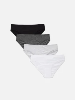Bikini-Slips, 4er-Pack