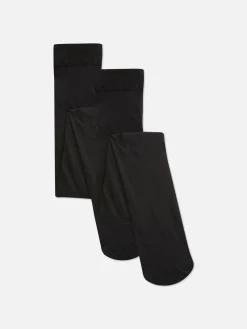 Blickdichte Strumpfhose, 120 Den, 2er-Pack