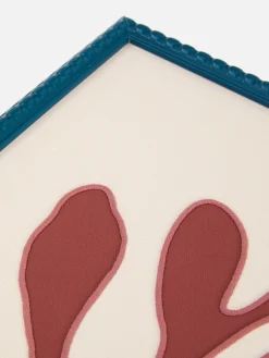 Blumen-Wandbild Im Retro-Stil