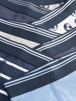 Boxershorts Mit Fußball-Prints, 7er-Pack