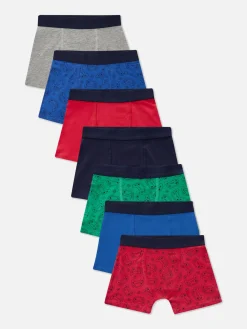 Boxershorts Mit Gaming-Controller-Design, 7er-Pack