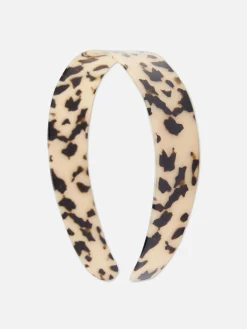 Breiter Haarreif Aus Kunstharz