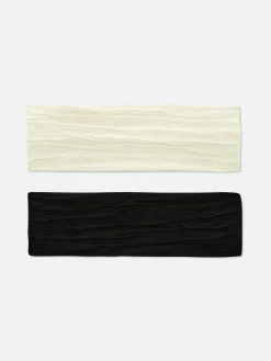 Breites Haarband, 2er-Pack