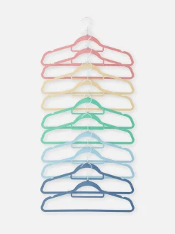 Bunte Kleiderbügel Für Kinder, 10er-Pack