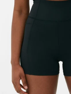 Butterweiche Yogashorts Mit Hohem Bund