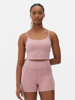 Butterweiches, Kurzes Gym-Trägertop