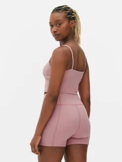 Butterweiches, Kurzes Gym-Trägertop