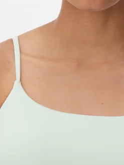 Butterweiches, Kurzes Gym-Trägertop