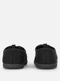 Canvas-Plimsolls Zum Schnüren