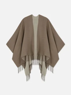 Cape-Schal Mit Quasten