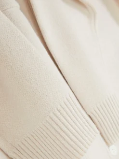 Cardigan Mit Knopfleiste Und Kragen