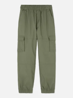 Cargohose Mit Bündchen
