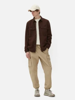 Cargohose Mit Weiten Bündchen