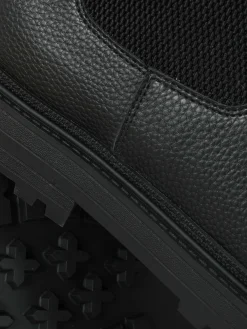 Chelsea Boots Aus Kunstleder