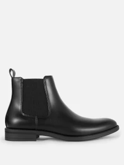 Chelsea Boots Aus Kunstleder