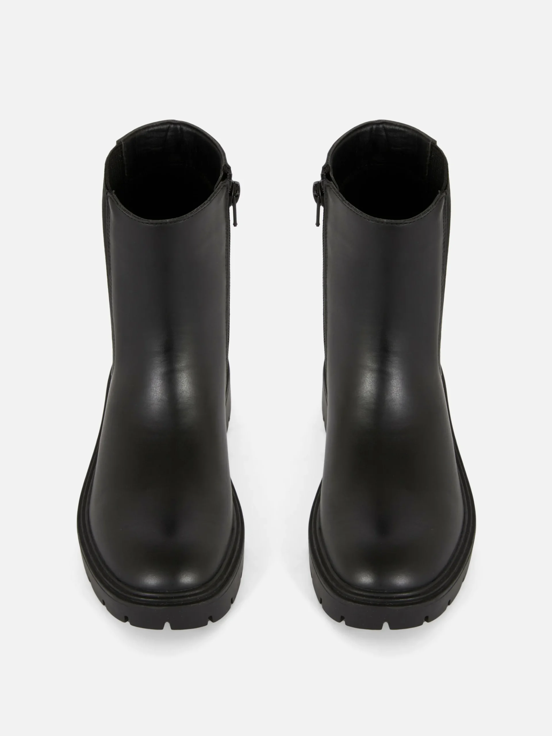 Chelsea Boots Mit Runder Zehenpartie