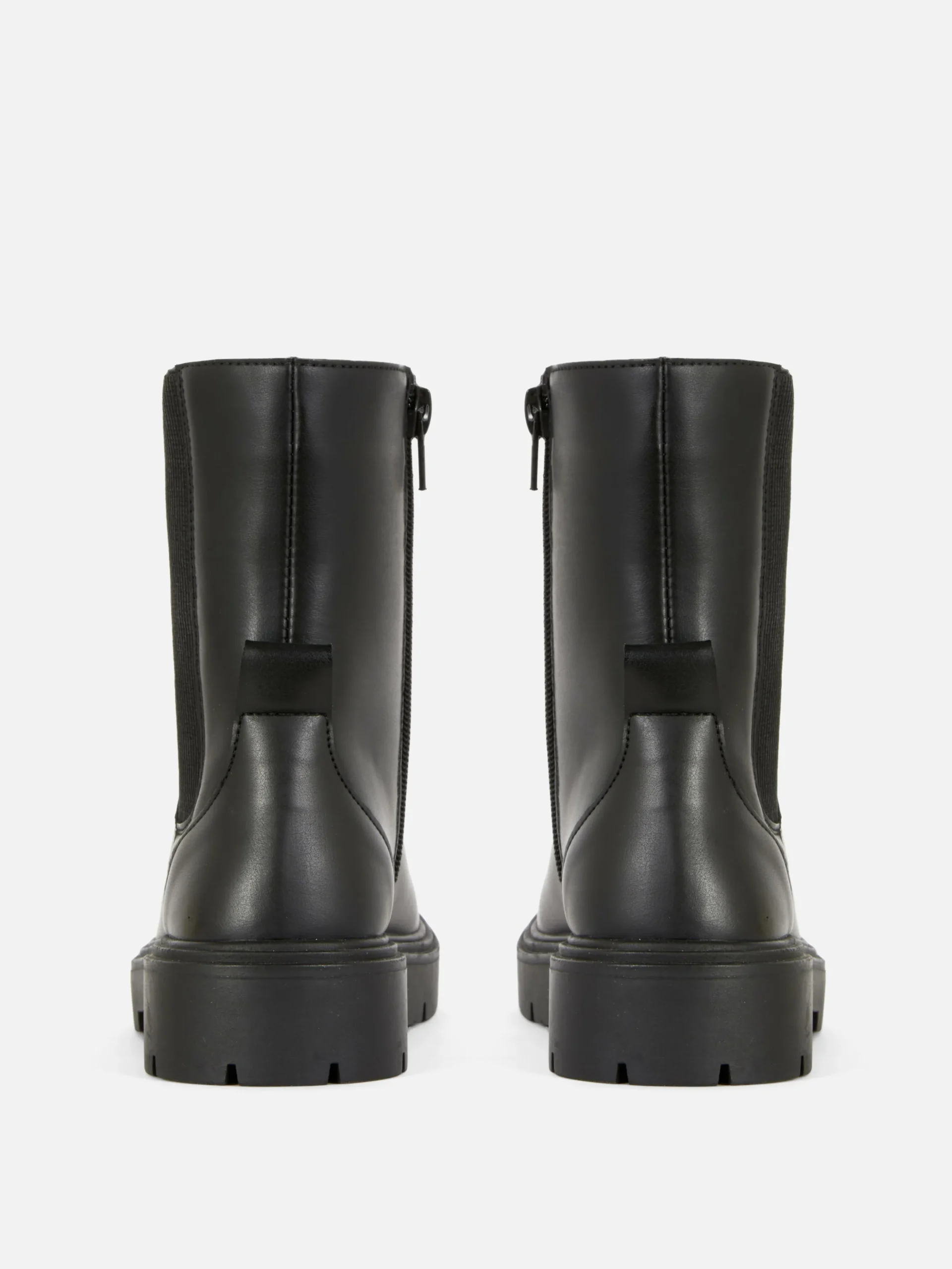 Chelsea Boots Mit Runder Zehenpartie