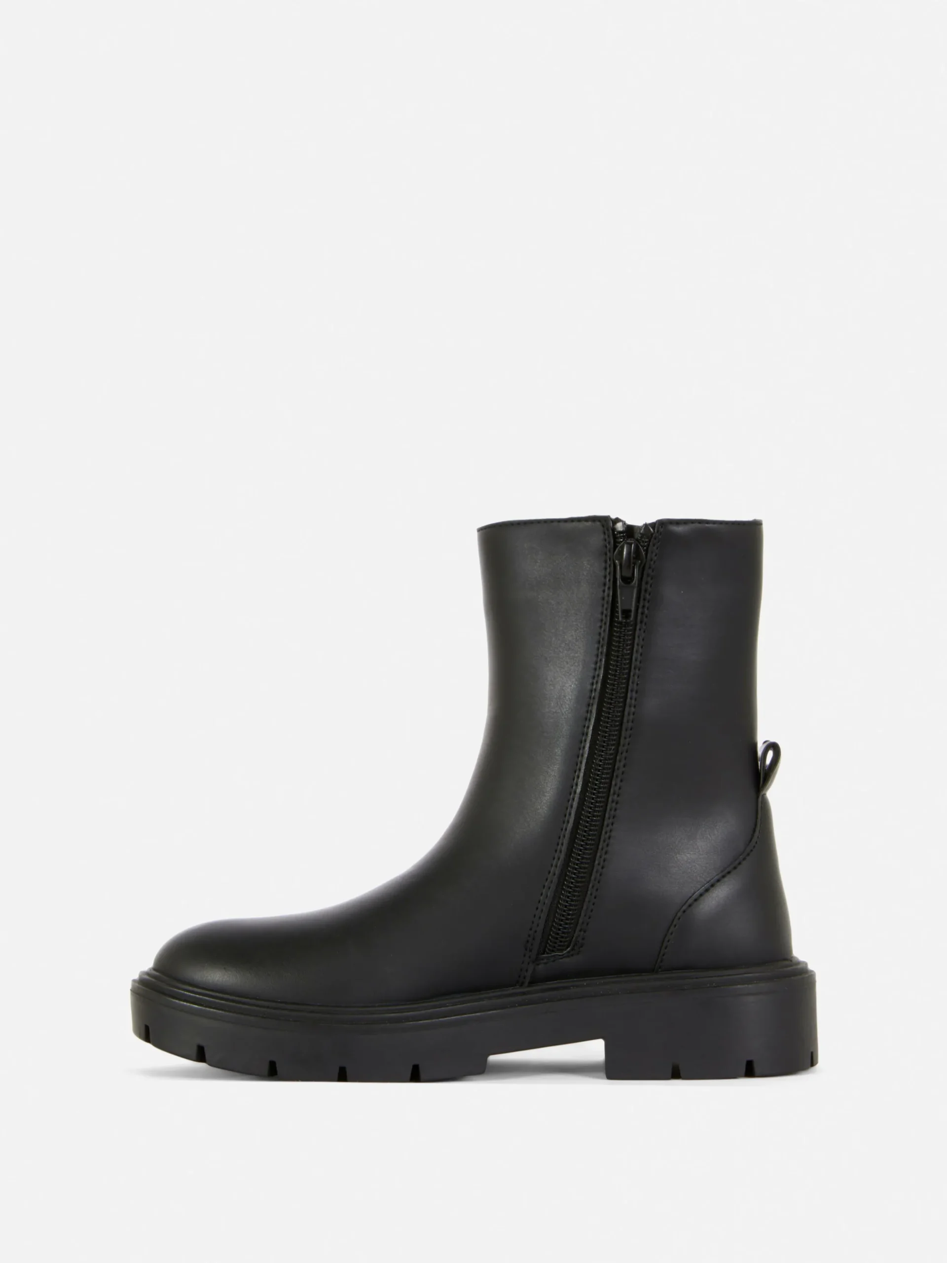 Chelsea Boots Mit Runder Zehenpartie