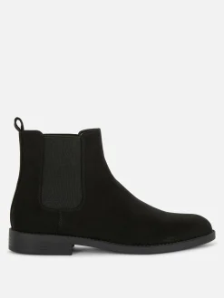 Chelsea-Boots In Wildleder-Optik