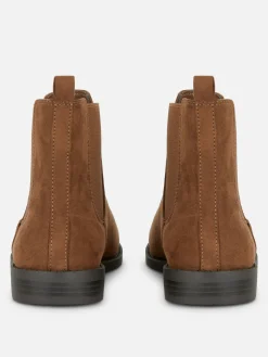 Chelsea-Boots In Wildleder-Optik