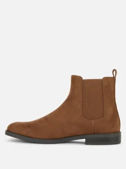 Chelsea-Boots In Wildleder-Optik