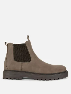 Chelsea-Boots Mit Dicker Sohle