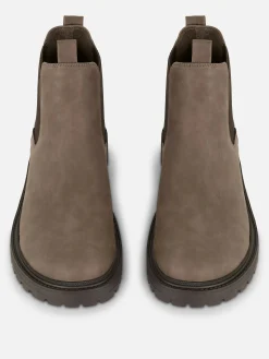 Chelsea-Boots Mit Dicker Sohle