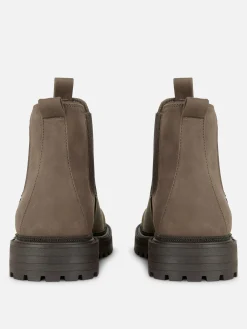 Chelsea-Boots Mit Dicker Sohle