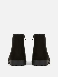 Chelsea-Stiefeletten Mit Reißverschluss