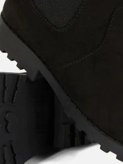 Chelsea-Stiefeletten Mit Reißverschluss