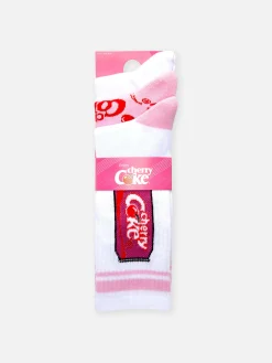 „Coca-Cola Cherry“ Crew-Socken, 3er-Pack