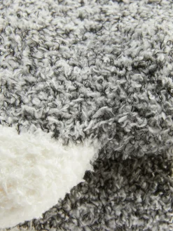 Crew-Socken Aus Bouclé, 2er-Pack