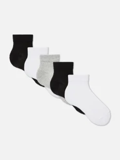 Crew-Socken, 5er-Pack