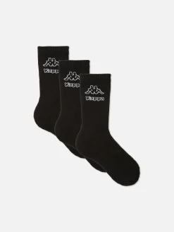 Crew-Socken Mit „Kappa X Primark“ Logo, 3er-Pack
