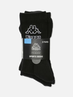 Crew-Socken Mit „Kappa X Primark“ Logo, 3er-Pack